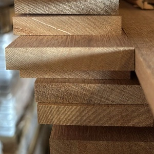 Stack of meranti timber dressed all around architraves or skirting boards, which is a type of moulding installed around door frames