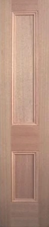 SL-VP1 without glass is a natural timber side door with Victorian moulding around 2 decorative channels, one in top two thirds of door and one in bottom third of door. Pair with door SP-4VP1.
