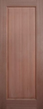 SP-1P is a natural timber door with 1 decorative channel around the door