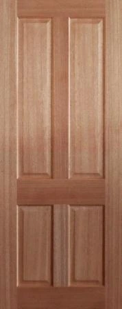 SP-4COL is a natural timber door with 4 decorative channels, 2 in top two thirds of door and 2 in the bottom third of door